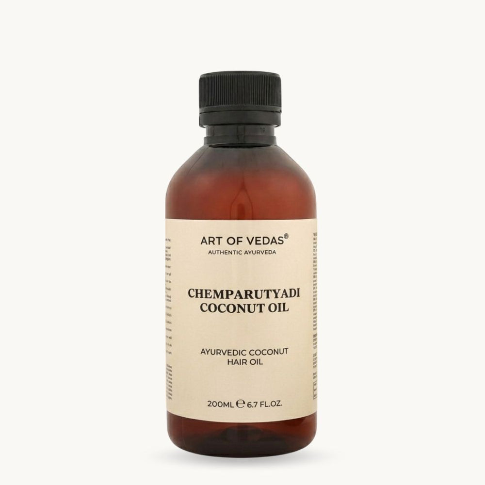 Art of Vedas, Chemparutyadi Coconut Oil, Thailam ayurvédique classique