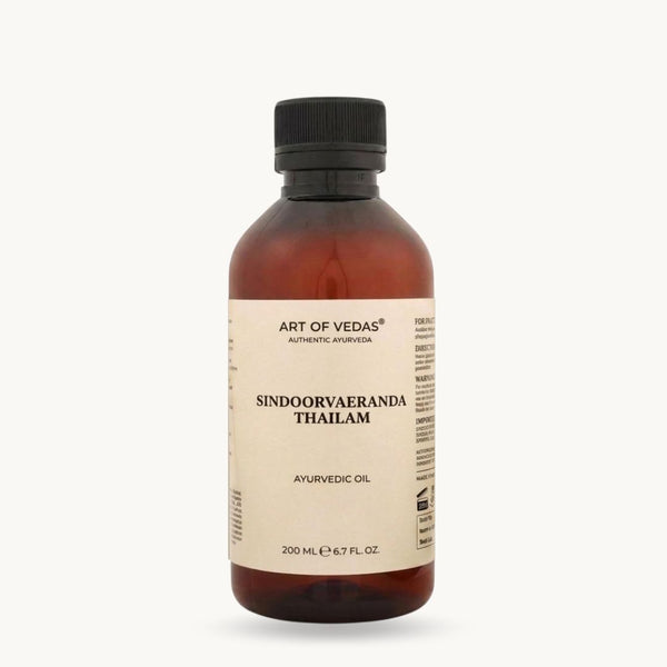 Art of Vedas, Sinduvarairanda Thailam, 200 ml, Thailam ayurvédique classique